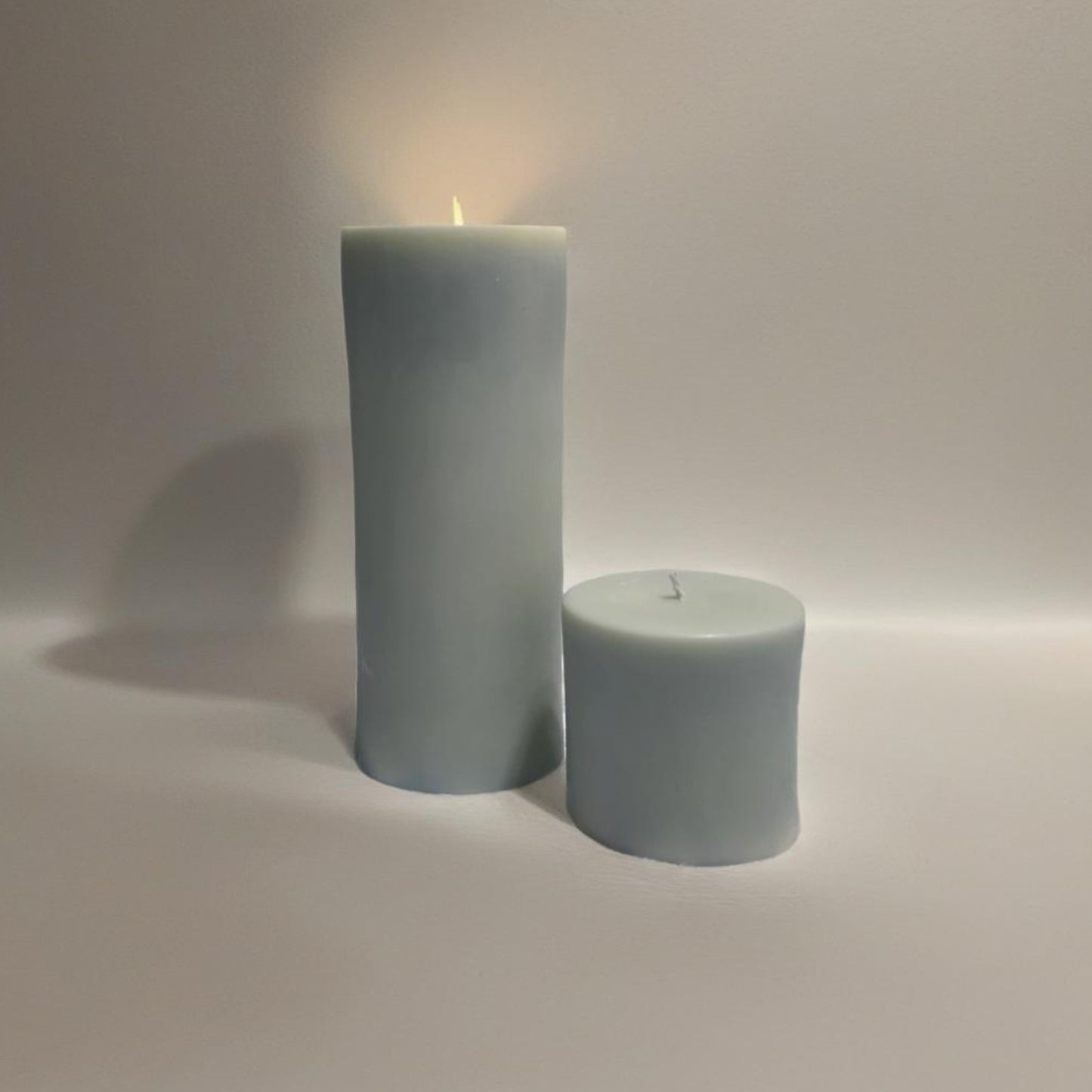 Pure Vanilla Glow – El Yapımı Soya Mum Seti