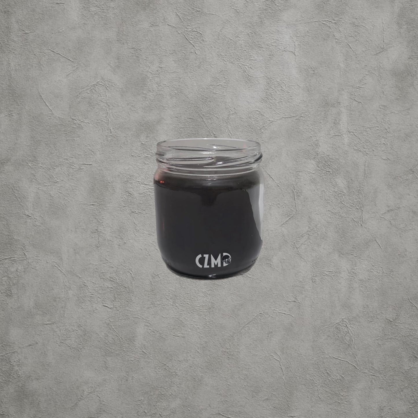 SkullJa 300 gr Kurukafa Baskılı Kahverengi Kavanoz Mum | %100 Soya Wax Kokulu Mum