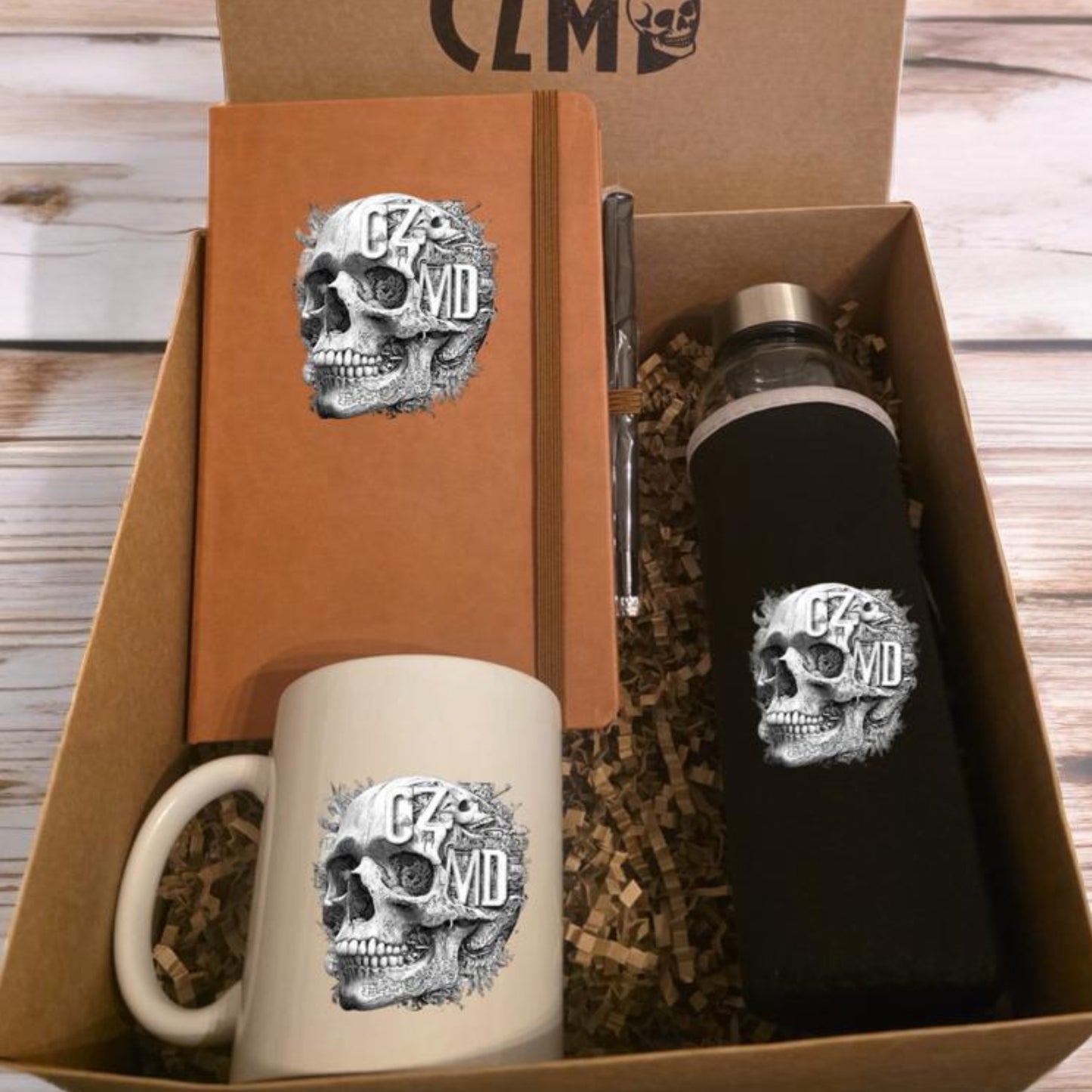 Anatomical Office Set – Kupa, Defter, Kalem & Matara