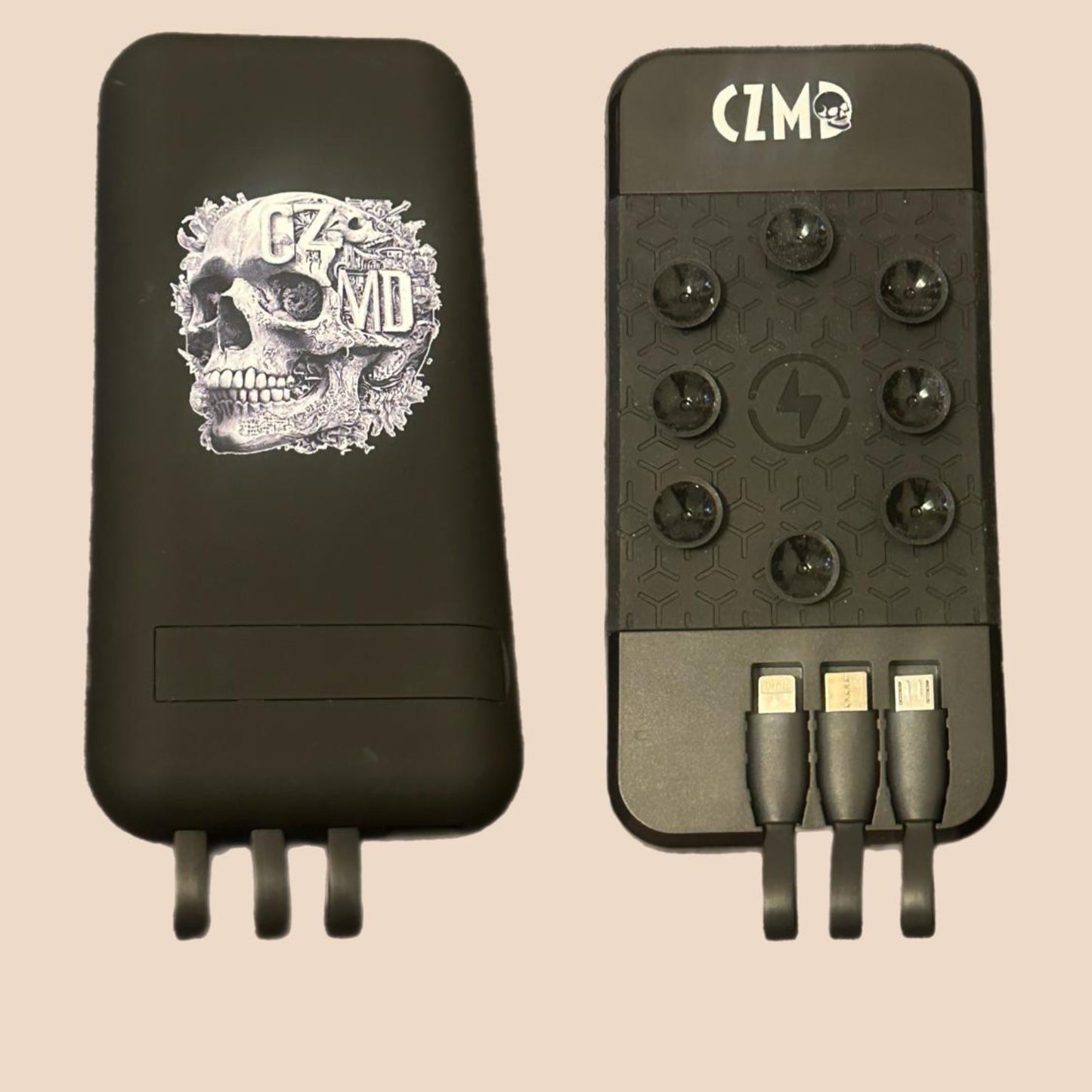 Anatomical Skull Wireless Powerbank 10.000 mAh