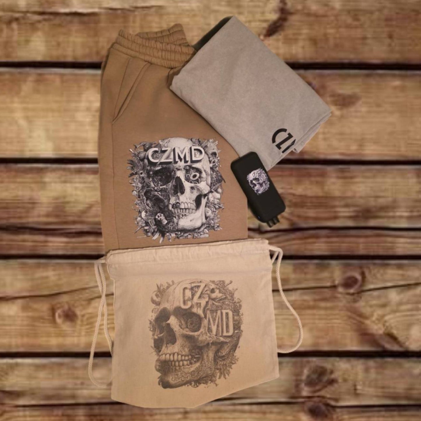 Anatomical Skull Elite Set - Kurukafa Baskılı Hediye Seti