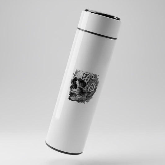 Anatomical Skull Dereceli Termos