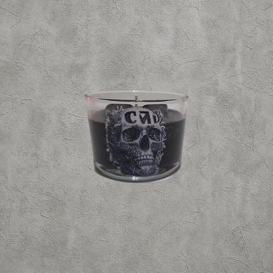 Twin Skull – Kahverengi Soya Wax Mum | 150 ml