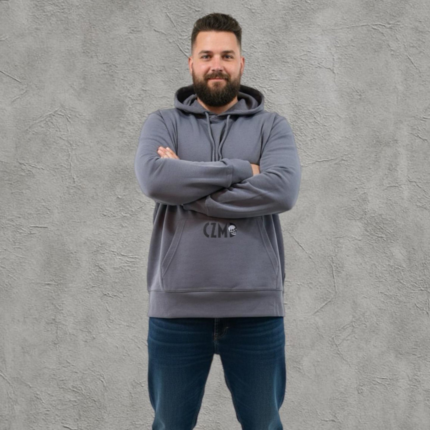Anatomical Graphite Hoodie – Kurukafa Baskılı