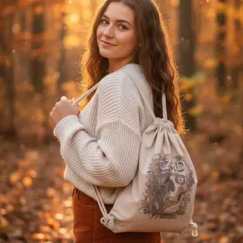 CZMD Urban Skull Keten İpli Sırt Çantası