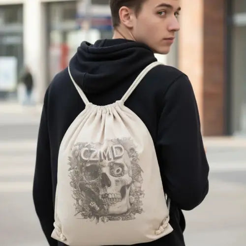 CZMD Urban Skull Keten İpli Sırt Çantası
