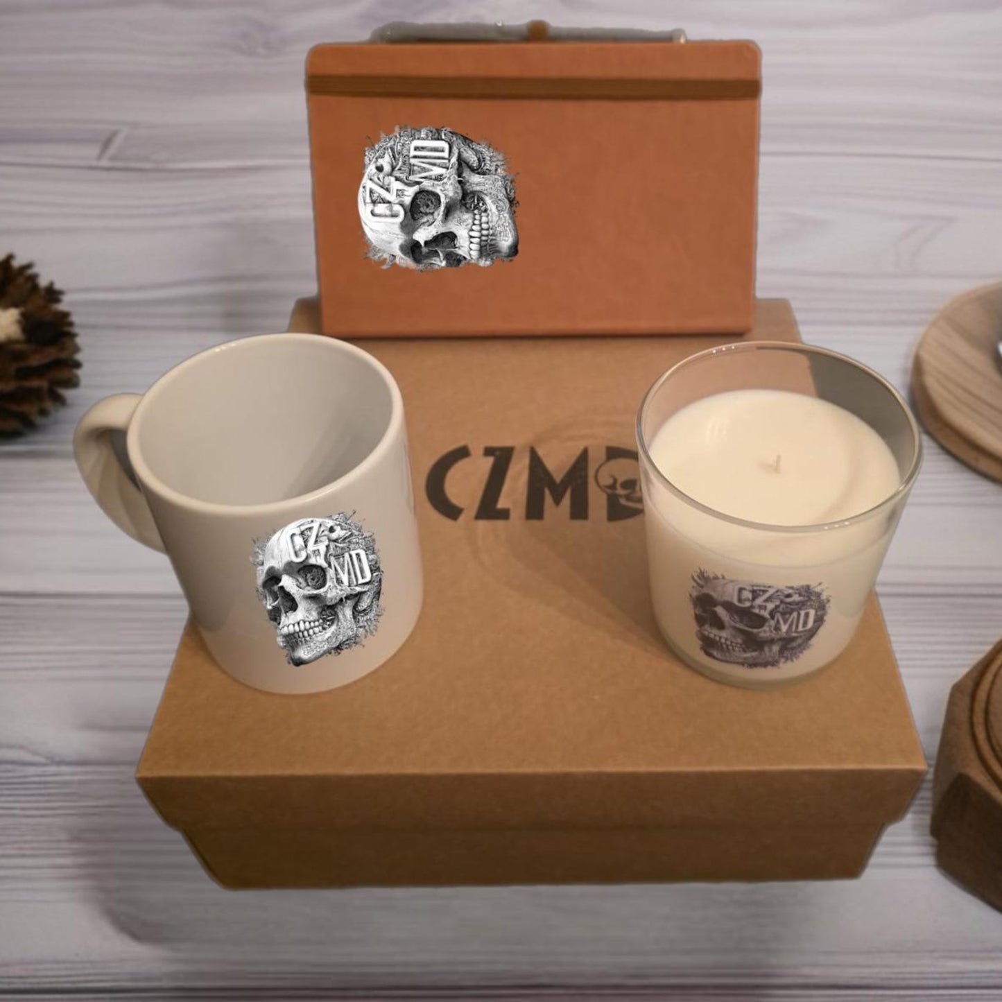 Anatomical Candle Set – Kurukafa Tasarım Hediye Seti