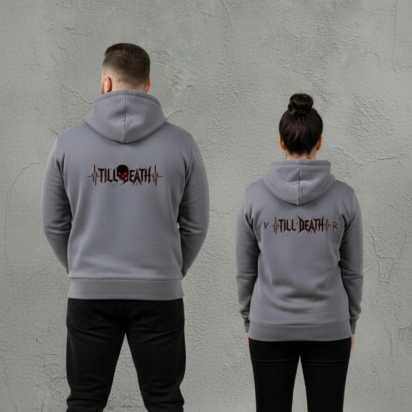 CZMD Till Death – Sevgililer Günü Özel Çift Kapüşonlu Sweatshirt Seti