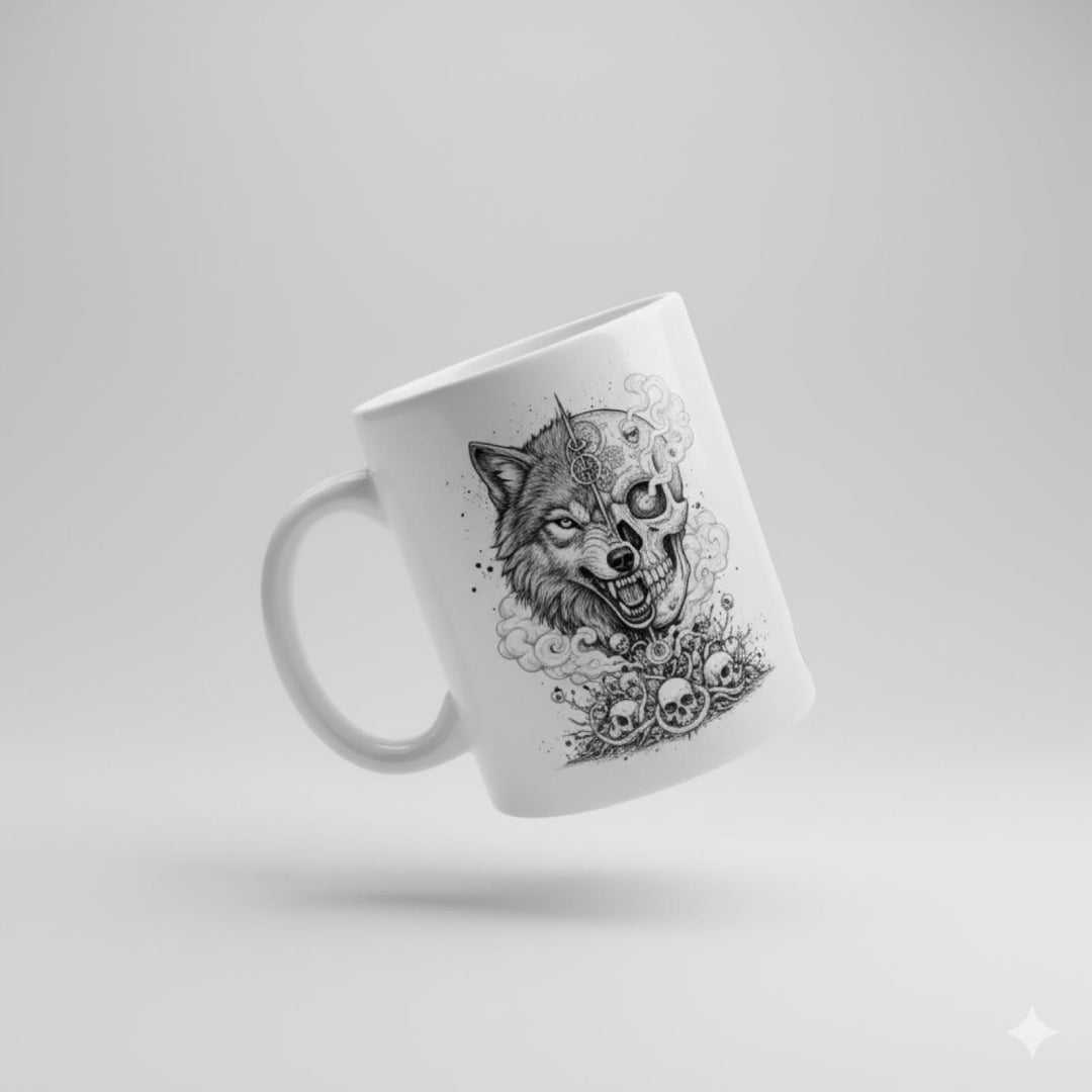 Dual Beast Porselen Kupa