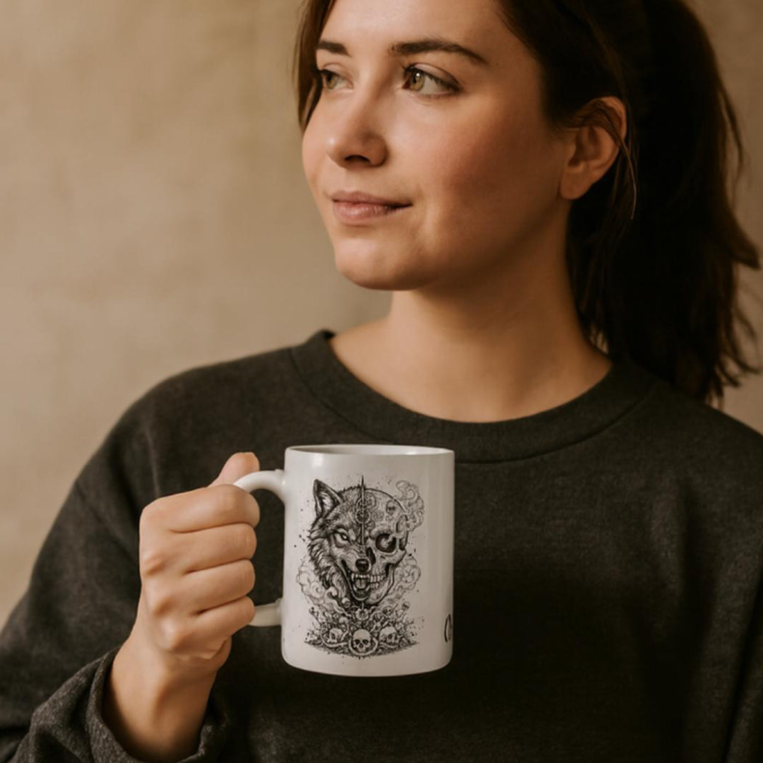 Dual Beast Porselen Kupa